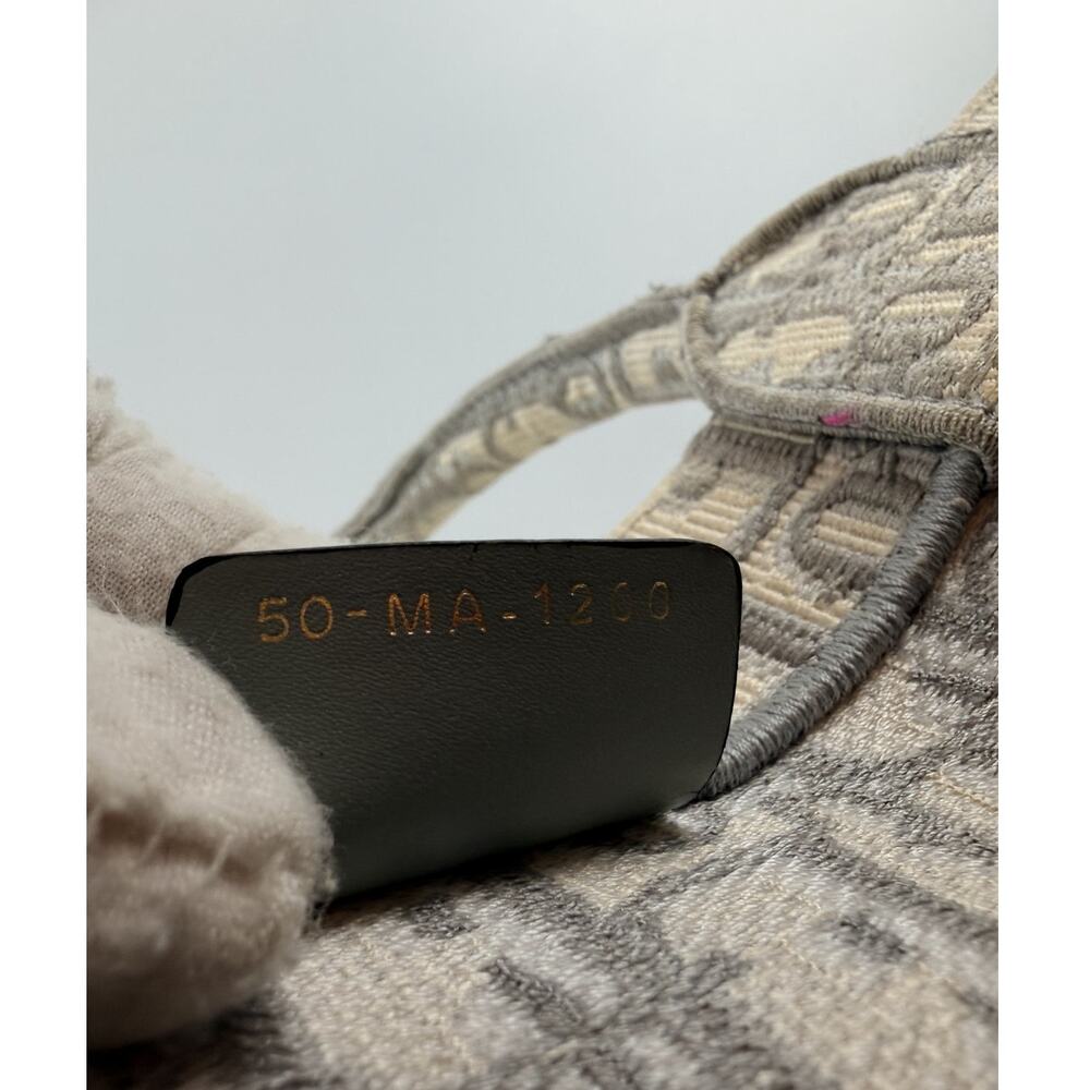 Christian Dior Gray Oblique Medium Book Tote - Picture 13 of 16